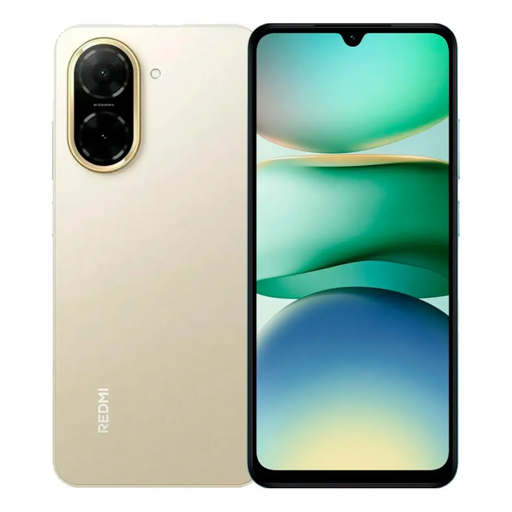 Xiaomi Redmi A5 Dorado – Smartphone 3GB RAM, 64GB Almacenamiento, Pantalla 6.52″ HD+, Batería de larga duración, Cámara dual AI