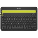 Teclado Logitech K480 - Inalámbrico Conectividad - Ingl&eacute;s, Franc&eacute;s - QWERTY Diseño - Negro