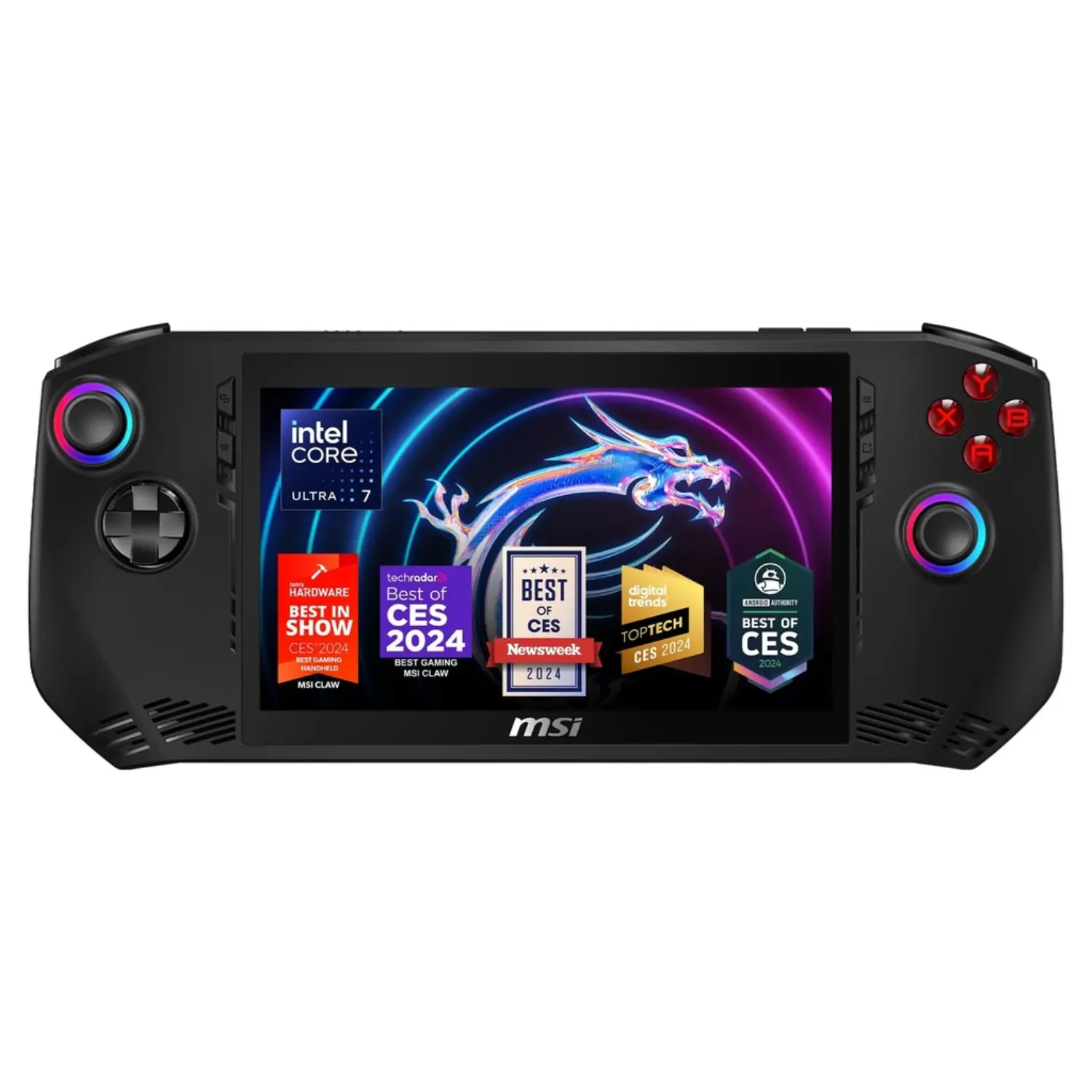 MSI Claw A1M Gaming Handheld Core Ultra 7 16GB RAM 512GB SSD 7" 120Hz Windows