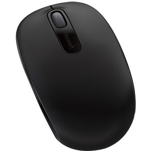 Refurbished Ratón Microsoft Wireless Mobile 1850 - Radiofrecuencia - USB 2.0 - Óptico - 3 Botón(es) - Negro Grado B