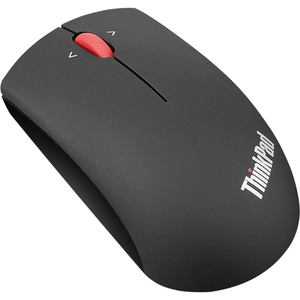 Ratón Lenovo - Radiofrecuencia - USB - Óptico Azul - Negro media noche