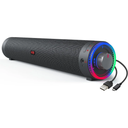 Acer Nitro 2.0 Gaming Soundbar – Bocina Bluetooth/USB con Nitro Pulse RGB, Compatible con PC, Laptop, Monitor, Tablet, Smartphone, Xbox y PS5