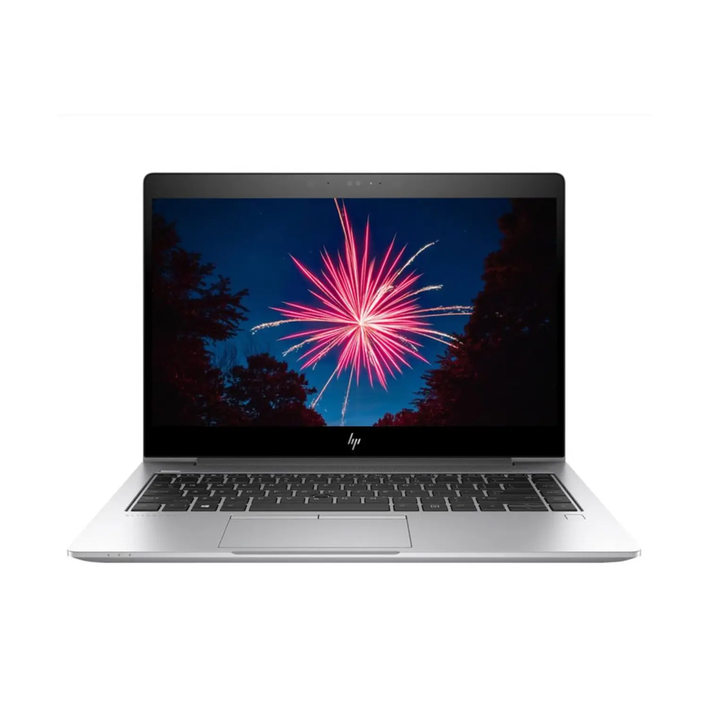 HP EliteBook 840 G6 14″ FHD Refurbished Grade A – Intel Core i5-8265U, 8GB RAM, 256GB SSD NVMe, Windows 11 Pro, Teclado Inglés/Español, Pike Silver