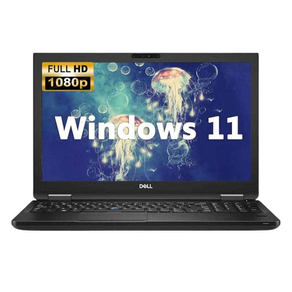Dell Latitude 5590 15.6" FHD - Intel Core i5-8250U, 8GB RAM, 256GB SSD, Teclado Retroiluminado, Win 11 Pro - Black (Grado A)