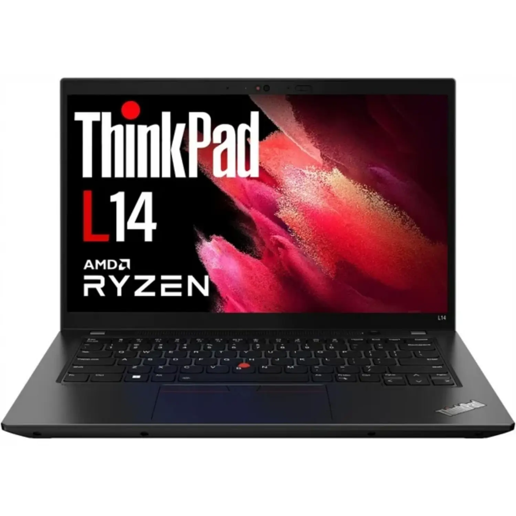 Laptop LENOVO ThinkPad L14 Gen 1 | AMD Ryzen 3 PRO 4450U | 8GB RAM | 128GB SSD | Windows 11 Pro | Webcam | Grado AB - Reacondicionada