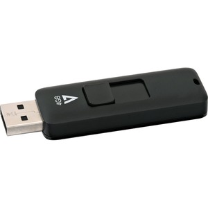 Unidad flash V7 VF24GAR-3N - 4 GB - USB 2.0 - Negro