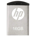 Memoria USB 16GB HP v222w | Mini Diseño Metálico | HPFD222W-16 | Ultra Compacta | USB 2.0 High Speed | Nueva Sellada | Ideal para Laptops, Tabletas y Estéreos de Auto