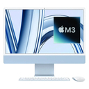 Apple iMac 24″ M3 – All-in-One 4.5K Retina, 8-Core CPU, 10-Core GPU, 8GB RAM, 512GB SSD, Silver, Teclado y Mouse Español Chile