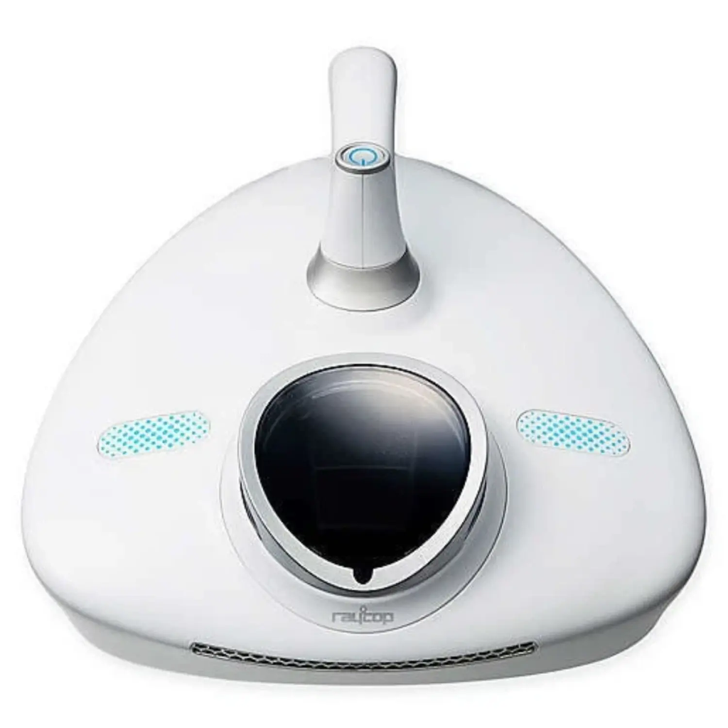 RAYCOP RN UV+ – Aspiradora de Mano Antialérgenos, Luz UV+, Eliminación de Ácaros y Bacterias, Color White