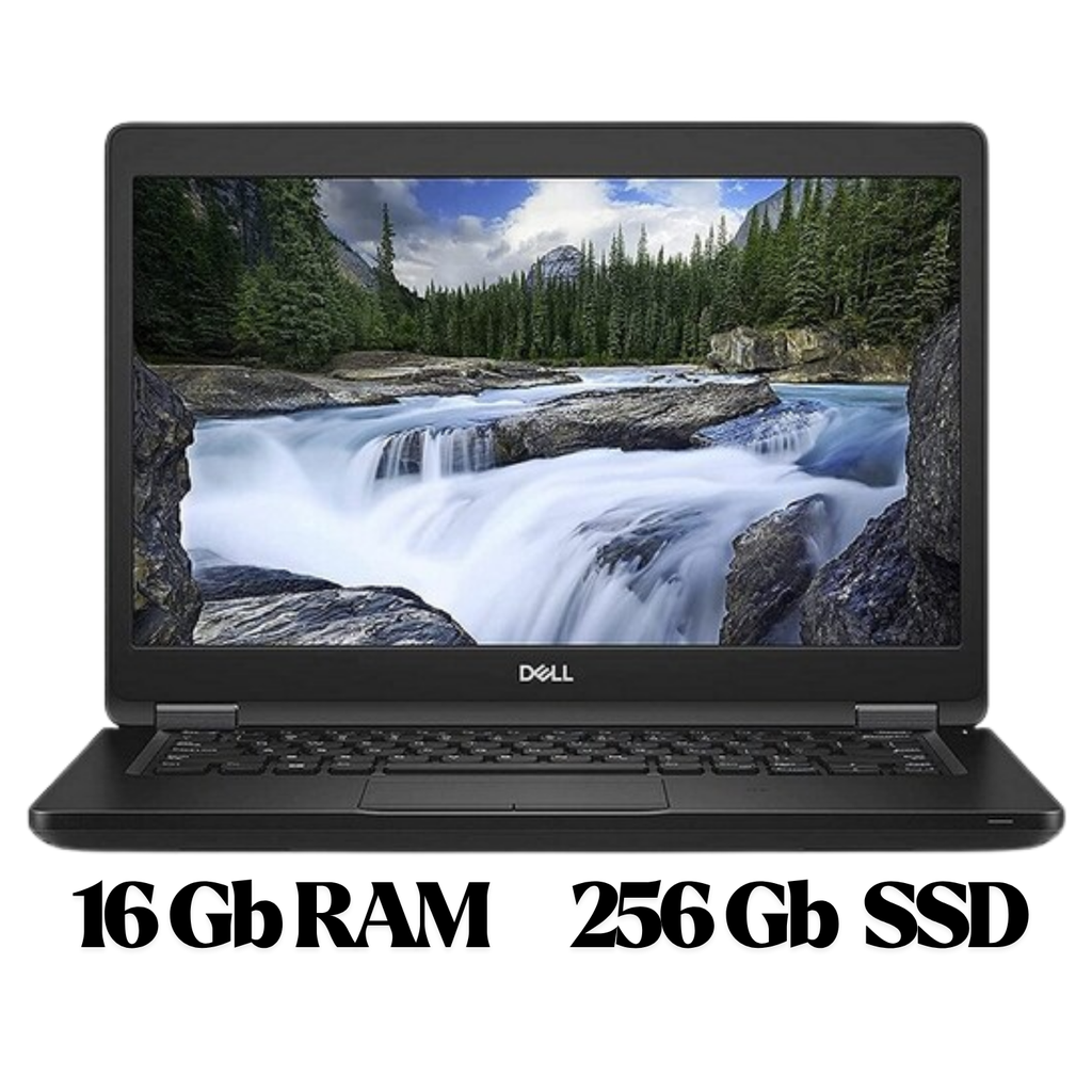 Dell Latitude 5490 – Laptop 14" Full HD, Intel Core i7-8650U, 16GB RAM, 256GB SSD, Teclado Retroiluminado, Webcam, Windows 11 Pro