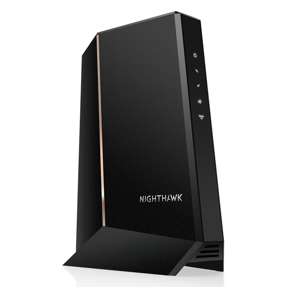NETGEAR Nighthawk Módem de Cable CM2000 - Negro - Compatible con Xfinity, COX, Spectrum - DOCSIS 3.1 - 2.5 Gbps - 1 Puerto Ethernet de 2.5 Gbps