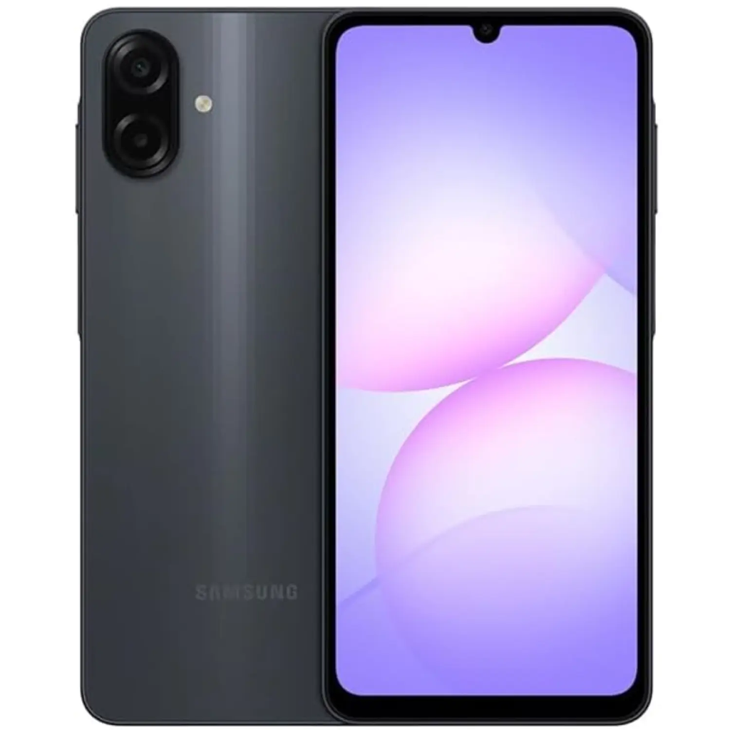 Samsung Galaxy A07 4GB RAM 64GB LTE – Pantalla 6.7", Batería de Larga Duración, Cámara Avanzada, Desbloqueo Facial, Color Black (Nuevo)