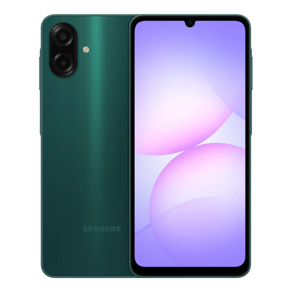 Samsung Galaxy A07 4GB RAM 64GB LTE – Pantalla 6.7", Batería de Día Completo, Cámara Avanzada, Diseño Green (Nuevo)