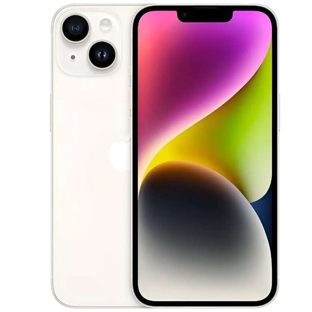 Apple iPhone 14 Dual SIM 128GB White – 6.1" Super Retina XDR, Chip A15 Bionic – Nuevo Open Box