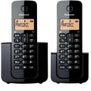 Panasonic KX-TGB112MEB – Teléfono Unilineal Inalámbrico DECT 6.0, Pantalla LCD, Caller ID, Agenda, Modo Eco – Color Negro