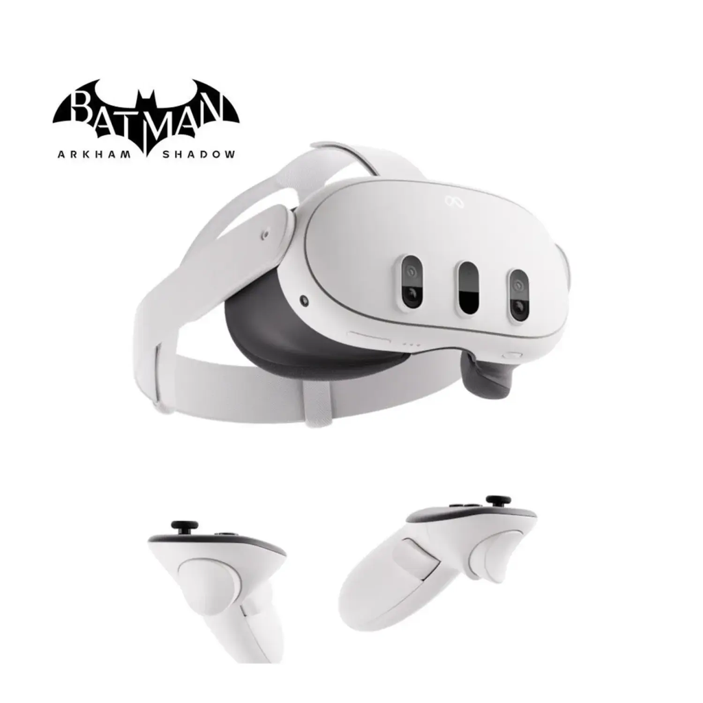 Meta Quest 3 512GB – Visor VR All-in-One con Batman: Arkham Shadow, Passthrough en Color, Lentes Pancake, OPEN BOX