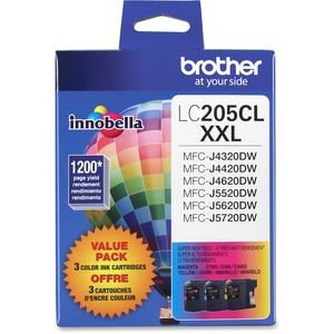 Cartucho de tinta Brother Innobella LC2053PKS Tinta - Cián, Magenta, Amarillo - Original - 3 / Paquete