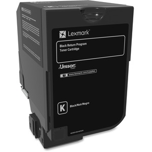 Cartucho de tóner Lexmark Unison Estándar Rendimiento Láser - Negro - Original - 1 Solamente