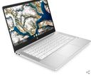 Open Box HP Chromebook 14A-NA0170NR Intel Celeron N4120 4 RAM32 GB eMMC