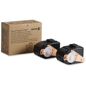 Cartucho de tóner Xerox Láser - Amarillo - Original - 2 Solamente
