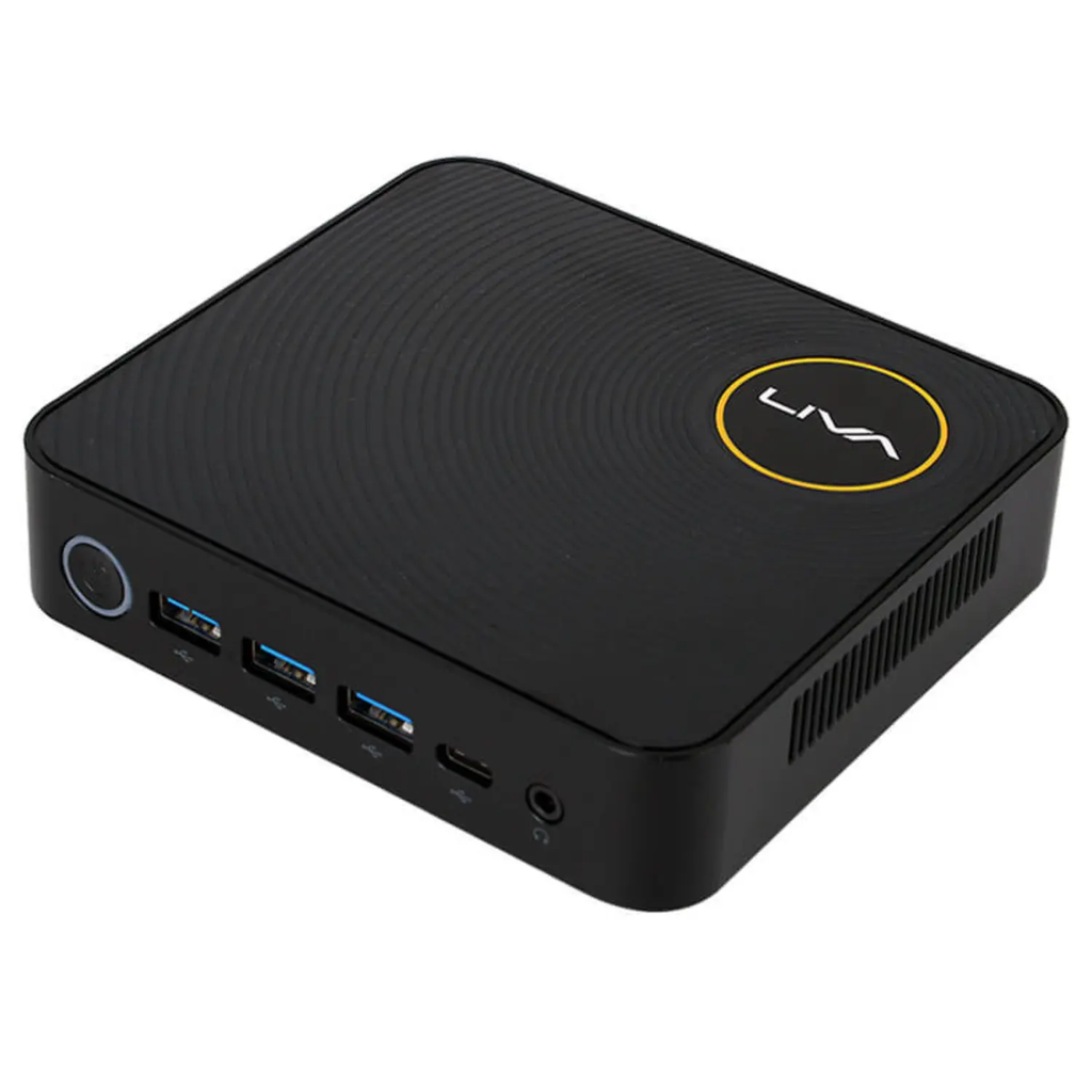 Mini PC ECS Liva Z - Intel Celeron N3150 - 4GB - 32GB - Windows 10 Home - Negro