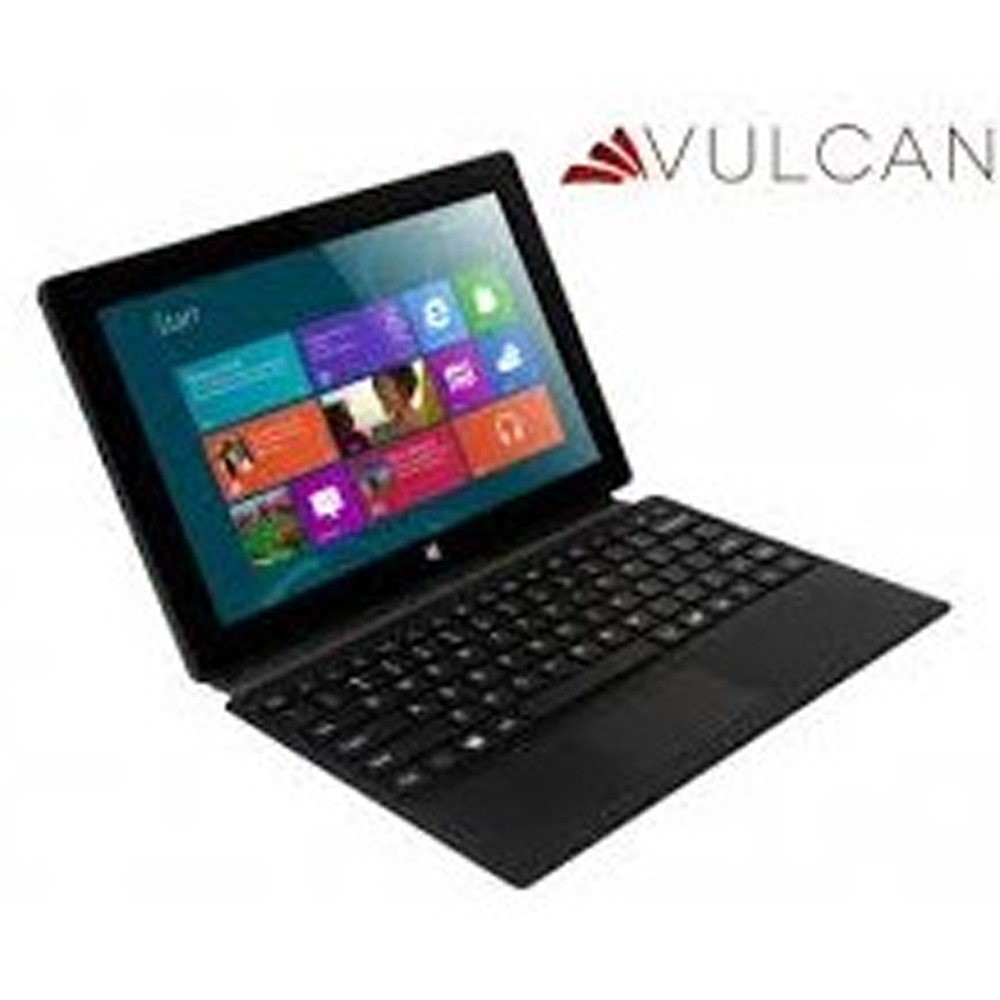 Tablet Vulcan Discovery 2 en 1 | 10.1" | Quad Core | 1GB | 16GB | Bluetooth | Windows 8.1 | Teclado Docking | Color Negro