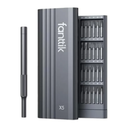 Juego de Destornilladores de Precisión Fanttik X5 (25 en 1) - Puntas Magnéticas de Acero S2 y Estuche de Aluminio