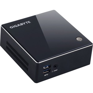 Computadora De Escritorio Gigabyte BRIX GB-BXi5H-4200 | Intel Core i5 4ta Gen i5-4200U Dual-Core 1.60 GHz | DDR3L SDRAM | Color Negro