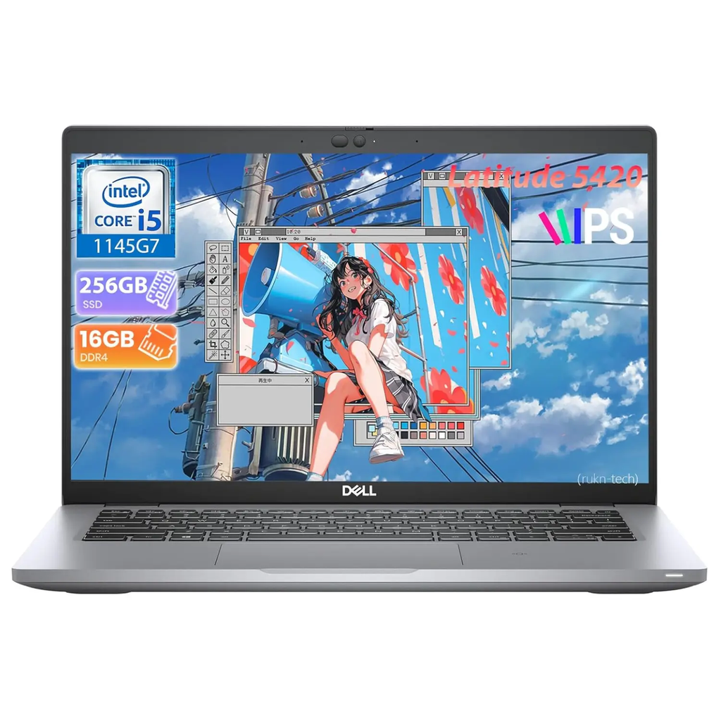Dell Latitude 5420 14" FHD Touch - Intel Core i5-1145G7, 16GB RAM, 256GB SSD, Win 11 Pro (Grado A)