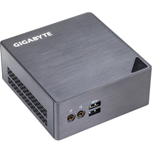 Computadora De Escritorio Mini PC Gigabyte BRIX GB-BSi5H-6200 | Intel Core i5 6ª Gen i5-6200U 2.30 GHz | DDR3L SDRAM | Color Gris
