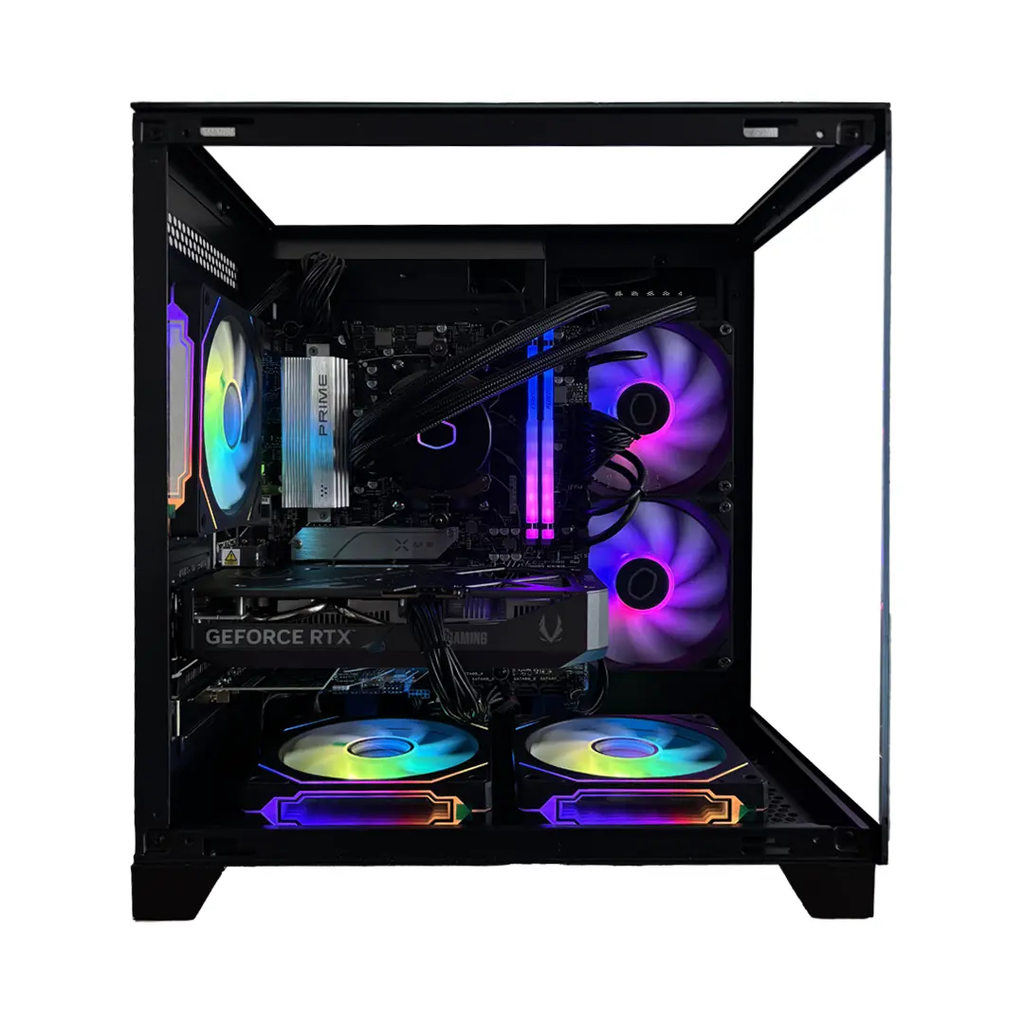 PC HY Gaming Kristal – Ryzen 5 7600X – RTX 5050 8GB – 32GB DDR5 RGB – Liquid Cooling – W11Prueba