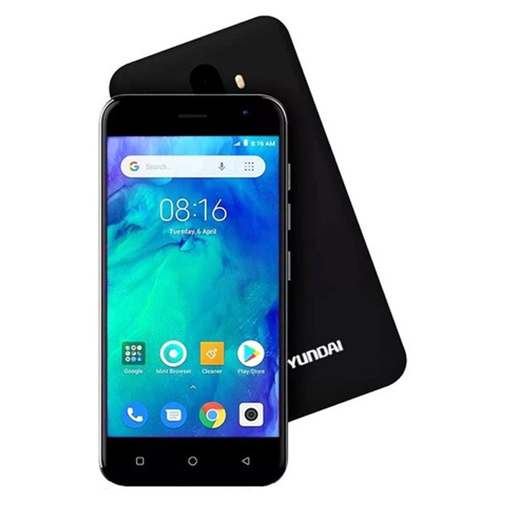Teléfono Celular Hyundai Eternity G50 | 5" | 1GB RAM | 8GB |3G | Color Negro | Reacondicionado Grado A
