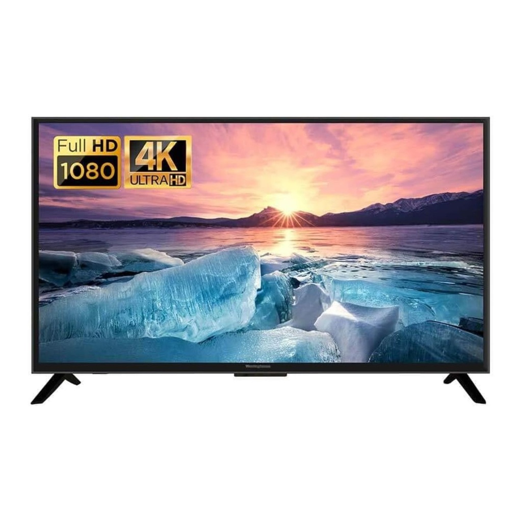 Smart TV Westinghouse 50″ 4K UHD – Wi‑Fi, Smart TV con Netflix & YouTube, 3 HDMI, USB, Diseño Slim