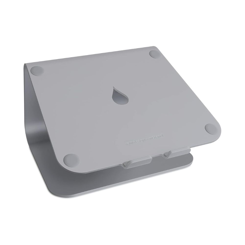 Rain Design mStand 24 cm (modelo 10072) – Soporte Ergonómico para Laptop en Aluminio, Elevación de 5.9″