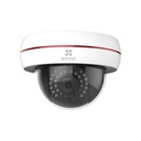 Cámara de Seguridad EZVIZ Husky Dome 1080p – IP66, Visión Nocturna 30m, Wi-Fi y Ethernet, Grabación en microSD, Lente 4mm, para exteriores