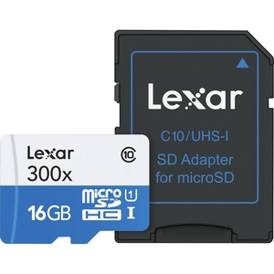 Lexar High Performance 16 GB Class 10/UHS-I (U1) microSDHC