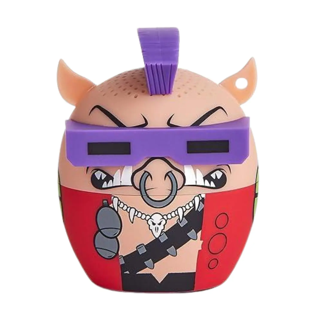 Bitty Boomers - Mini Bocina Bluetooth Coleccionable – Bebop (TMNT), Sonido Potente y Portátil