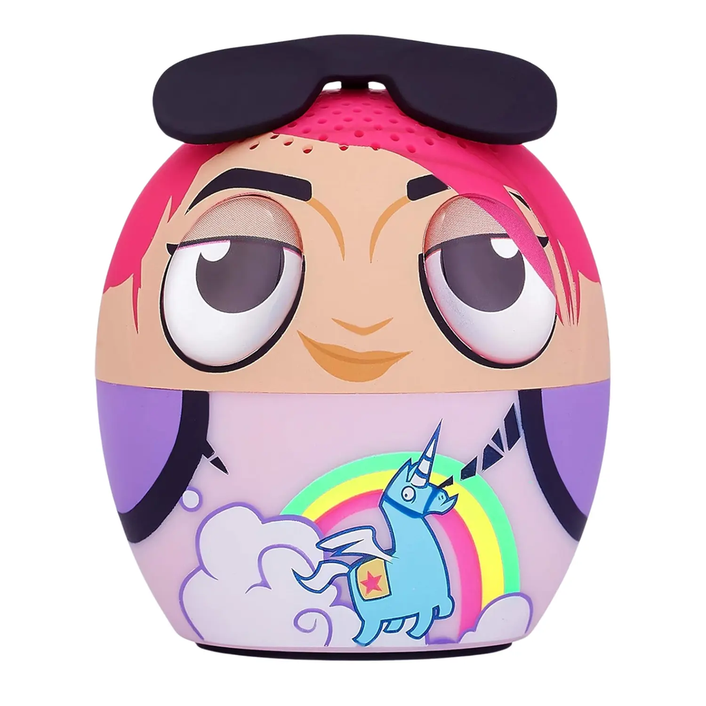 Bitty Boomers - Mini Bocina Bluetooth Coleccionable – Brite Bomber (Fortnite), Sonido Potente y Portátil