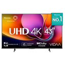 Smart TV Hisense 43" LED 4K - Google TV, Dolby Vision HDR, Precision Colour, Modo Juego Plus