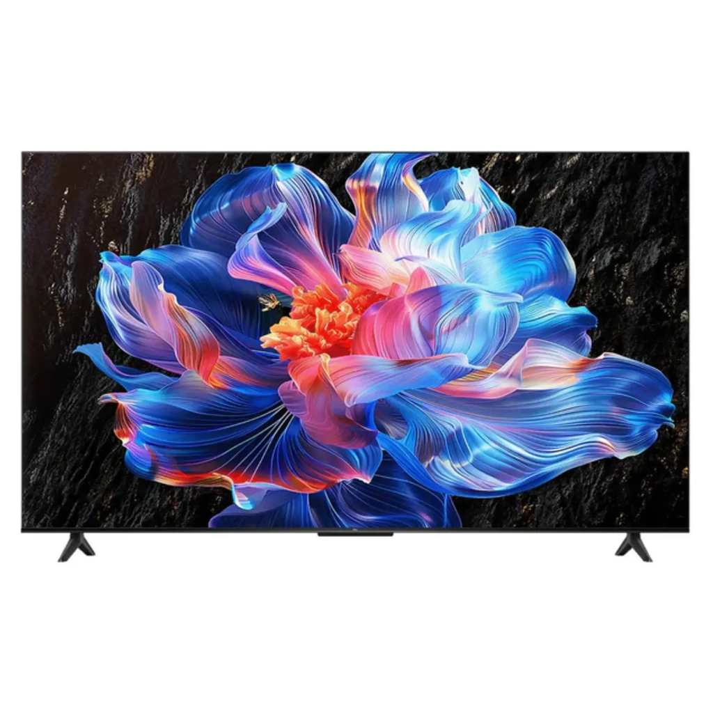Smart TV TCL 55" QLED 4K - Quantum Dot Color, Dolby Vision HDR, Google TV, Diseño FullScreen sin Bordes
