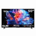 Smart TV TCL 50" QLED 4K - Quantum Dot Color, Dolby Vision HDR, Google TV, Diseño Metálico Slim