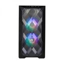 Gabinete Cooler Master TD300 Mesh ARGB Negro Crystal Design Media Torre Micro-ATX