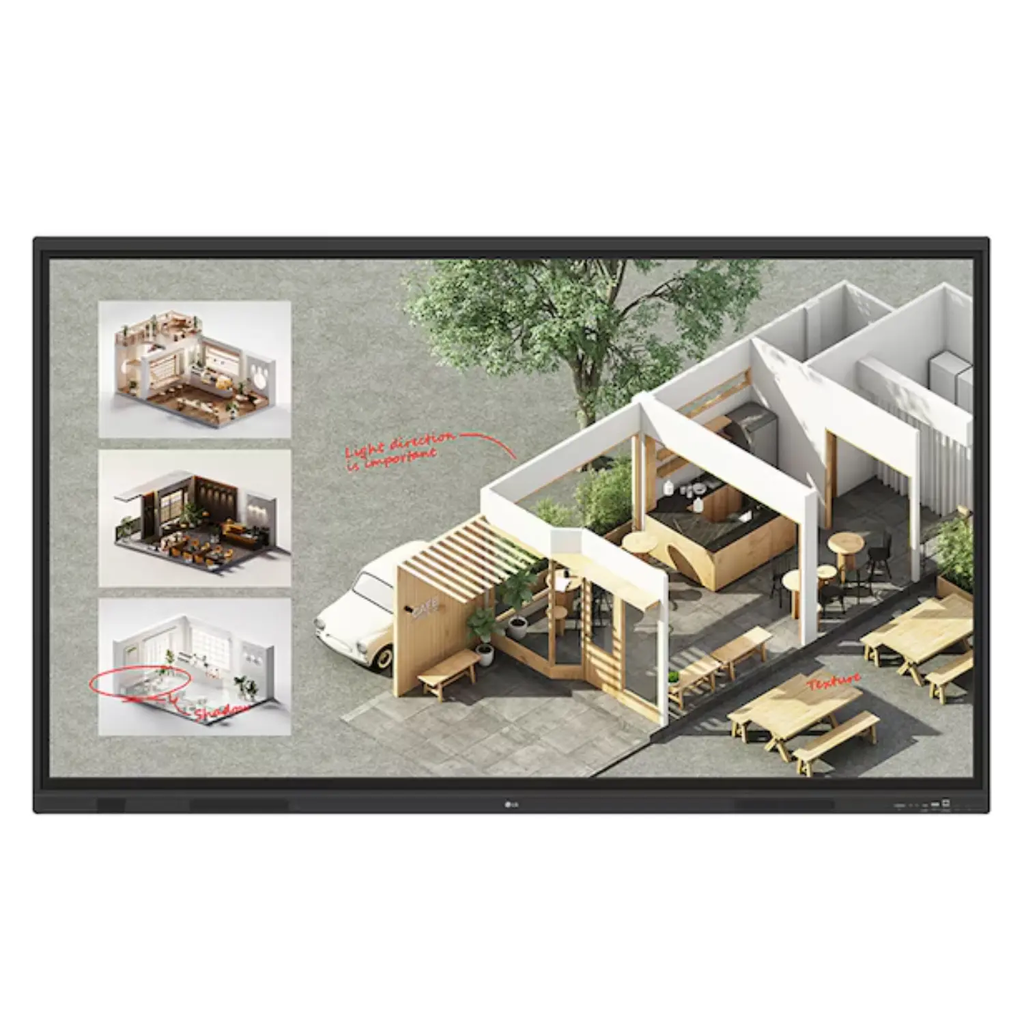 Pantalla Interactiva LG CreateBoard de 75 Pulgadas (75TR3DQ-B)