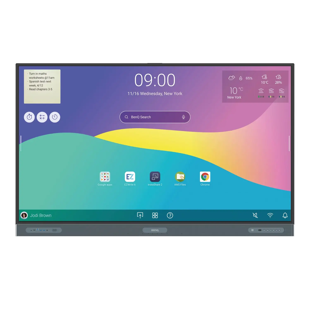 BenQ Board Pro RP7504 Pantalla Interactiva 4K de 75 Pulgadas