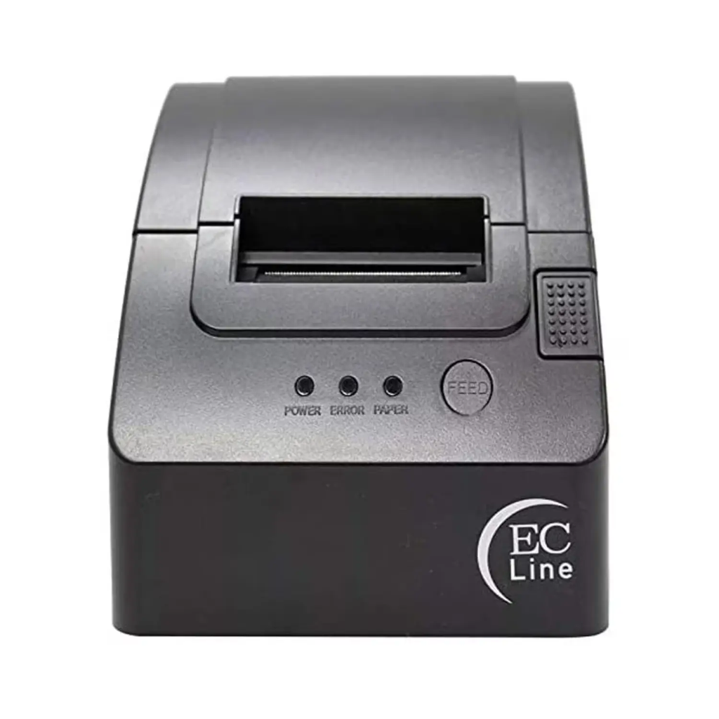 Impresora Térmica Directa EC-LINE EC-58110 Conexión USB de Alta Velocidad