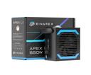 Fuente de Poder EINAREX APEX L1 650W – Certificada Bronze Cybenetics – Semi Modular