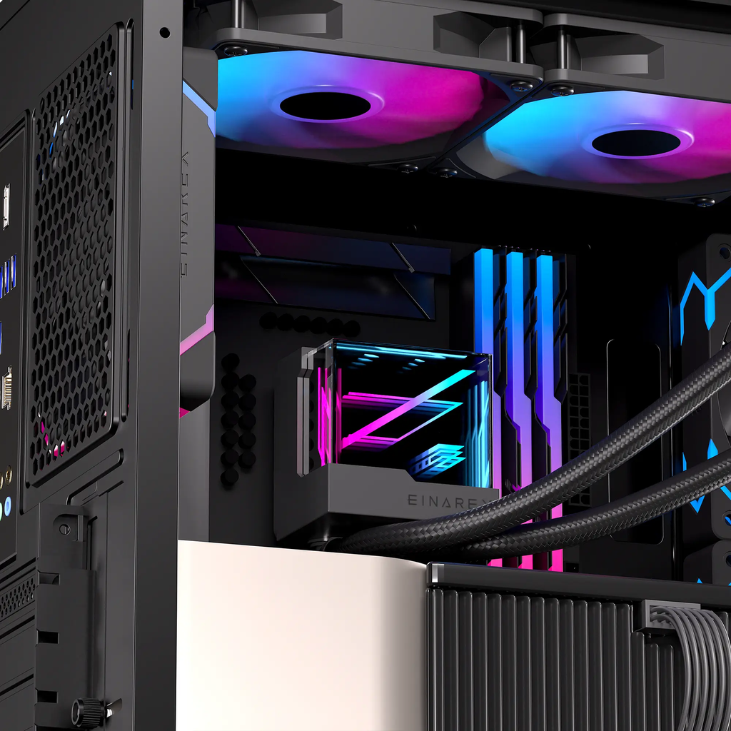 Enfriamiento Líquido EINAREX Vertex Lite 240 Black – ARGB – Intel & AMD – 240mm