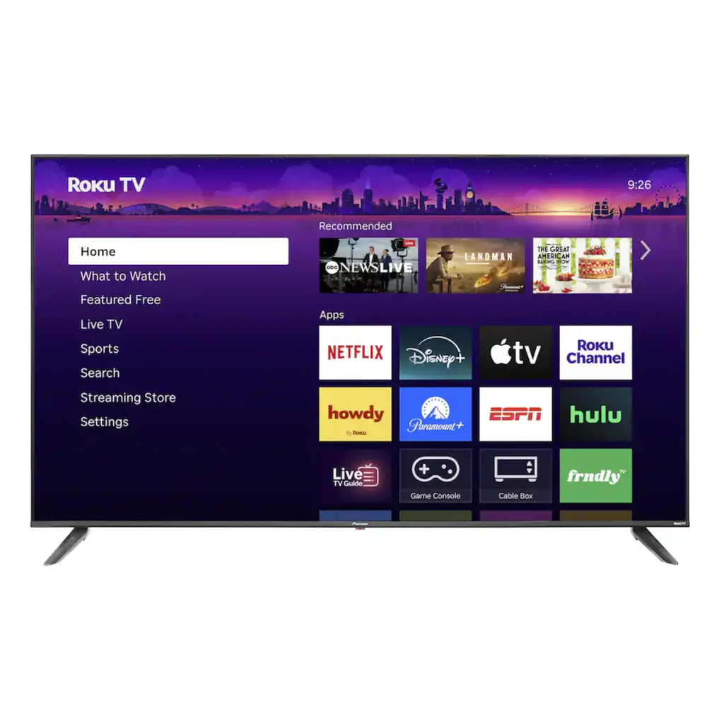 Pioneer 65 Pulgadas Class LED 4K UHD Smart Roku TV Resolución 2160p PN65-R851-26U