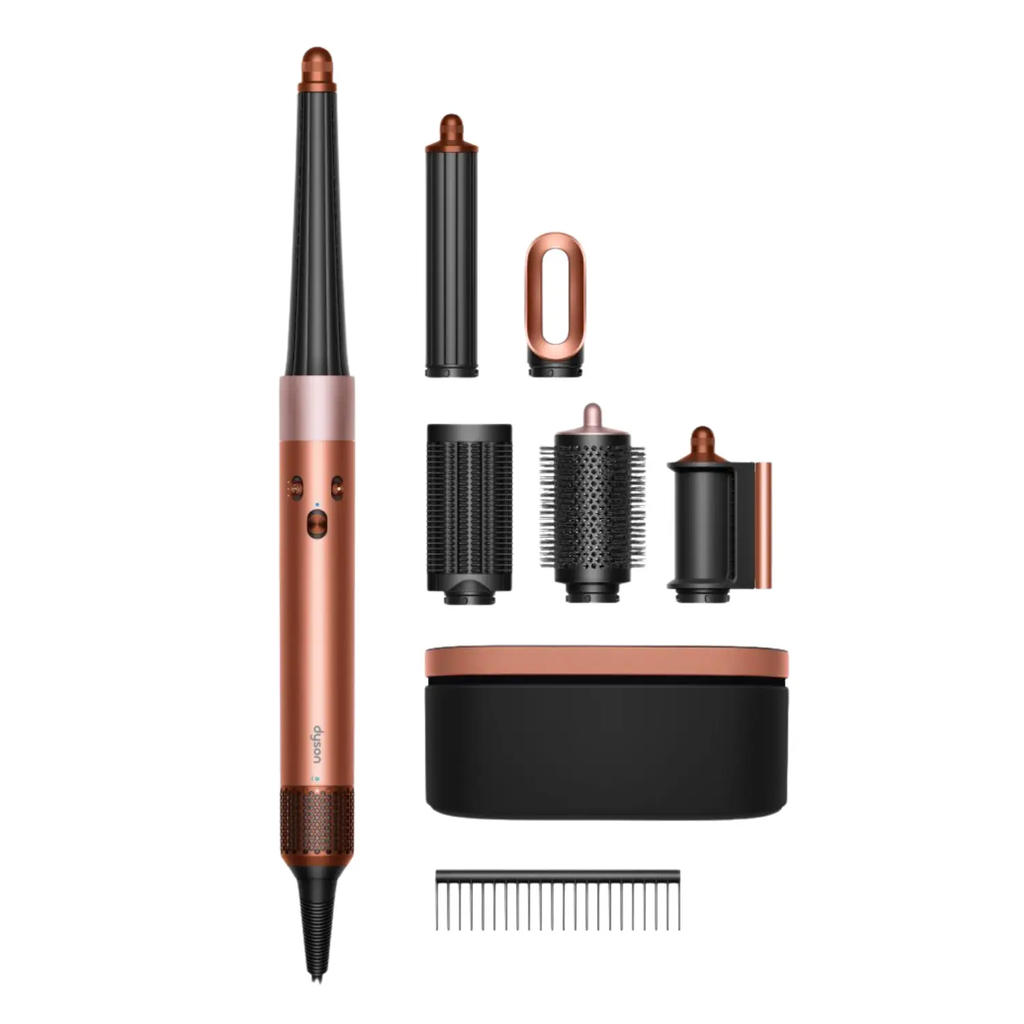 Dyson Airwrap i.d. Multi-Styler | Amber Silk Spec. Ed. | Conectividad Bluetooth | Para Cabello Liso y Ondulado | Nuevo