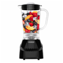 Dominion D4005B - Licuadora de 5 Velocidades con Jarra de Plástico de 42oz (1.25L), Cuchillas de Acero Inoxidable, Negro